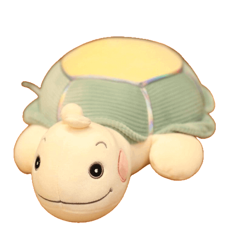 Peluche Tortue Chou Vert