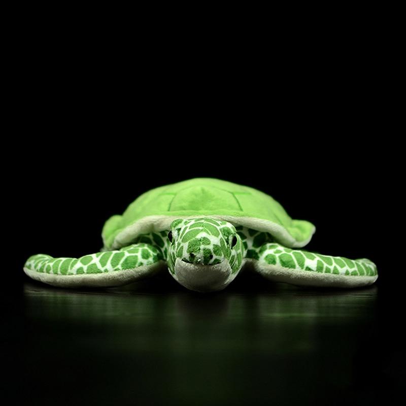 Doudou-tortue-de-terre-vert