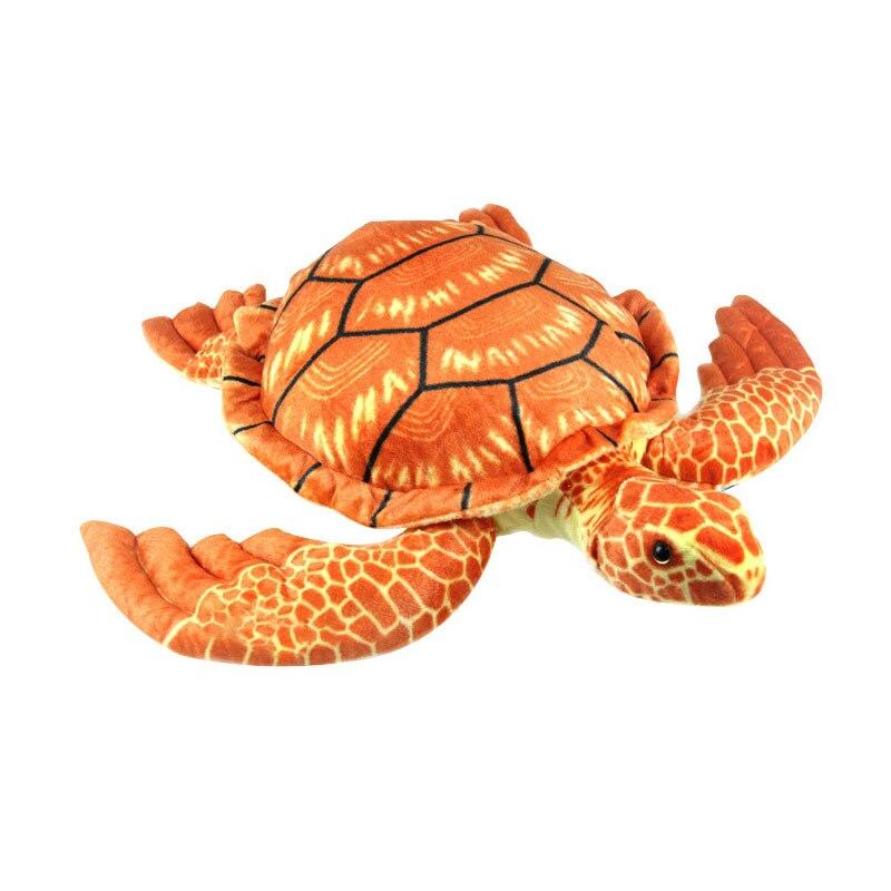 Peluche Tortue De Mer 50 Cm - Douce Et Moelleuse - Déco Chambre, Cadeau Enfant - Jouet Câlin Pour Garçons Et Filles