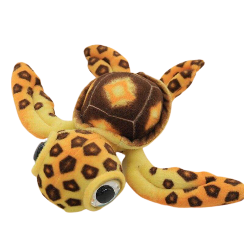 Peluche Tortue Mini Doudou Orange