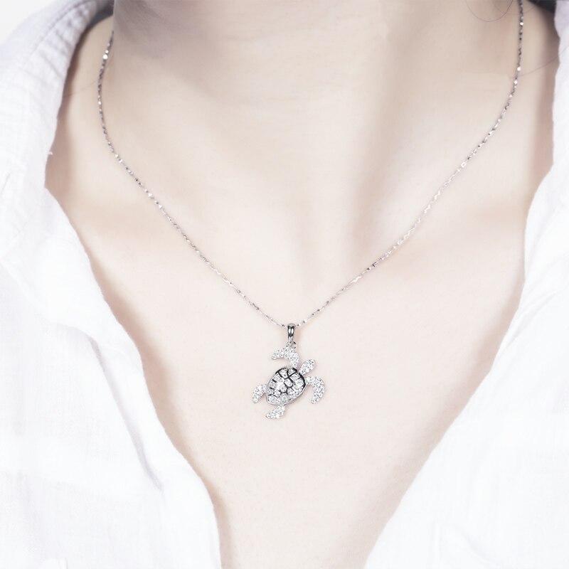 Pendentif Tortue Noble en Argent