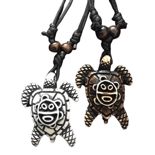 Bijou Tortue Bois Polynésienne