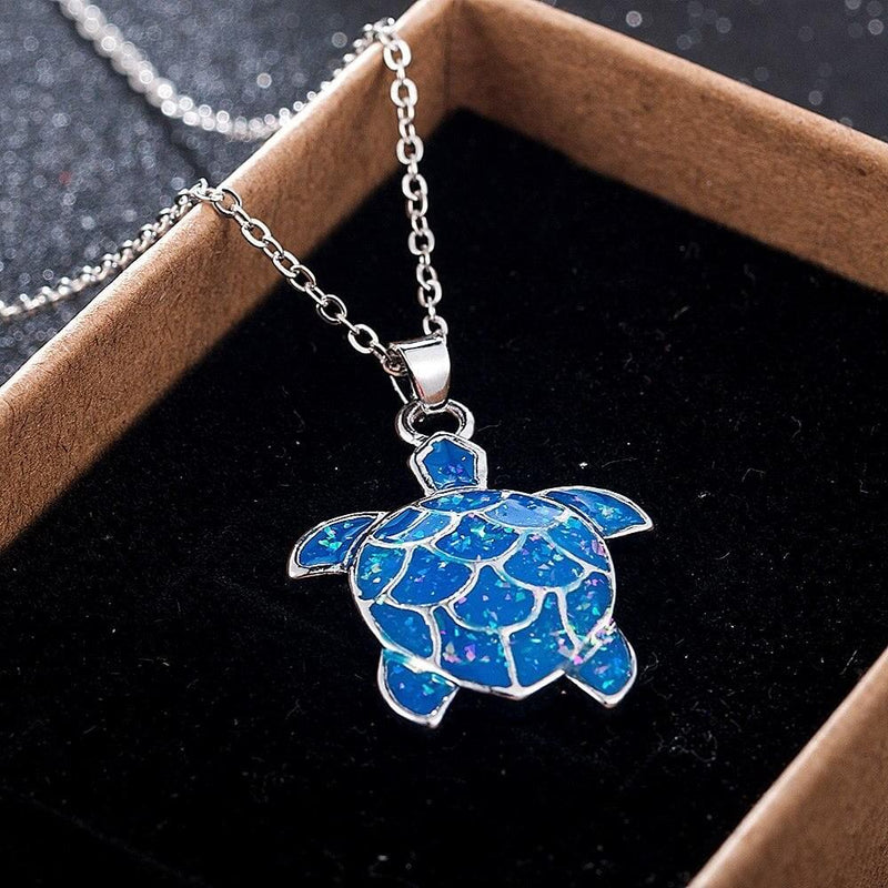 Pendentif Tortue Fond Marin visuel