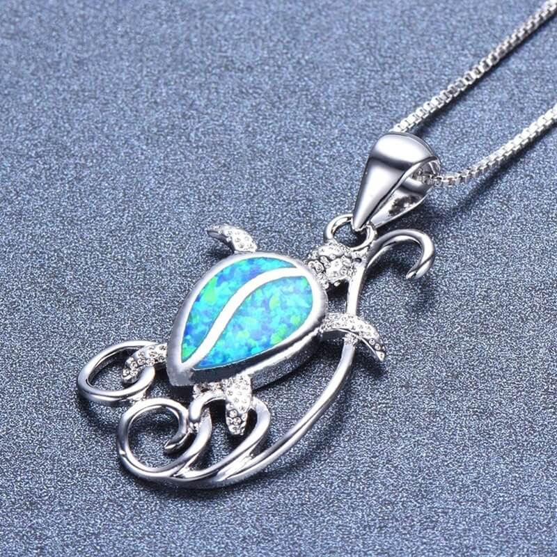 Pendentif Cou Tortue modèle Affinage