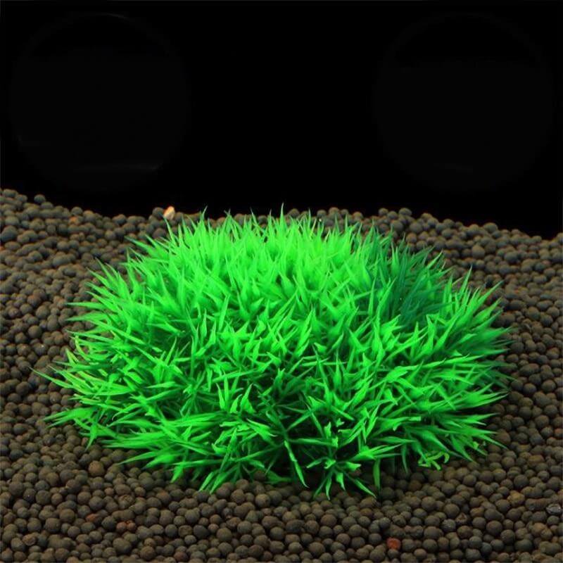 Plante Aquarium Asiatique plastique vert