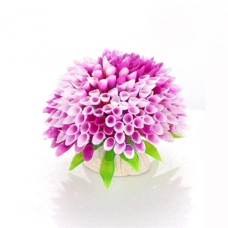 Plante plastique pour Aquarium Autonome Rose
