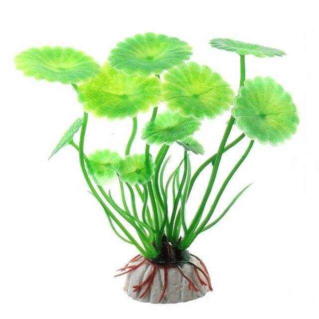 Plante plastique aquarium fermé
