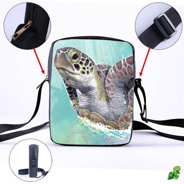 Pochette Tortue Reflexion