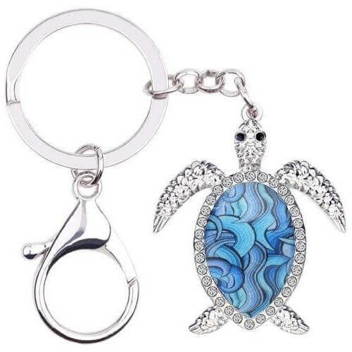 Porte Clés Tortue modèle Marine