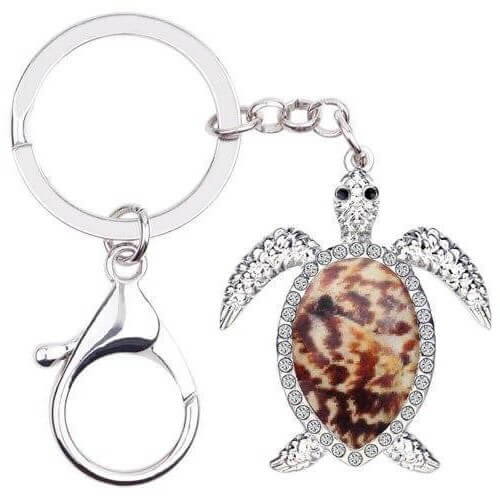 Porte Clés Tortue modèle Sableux