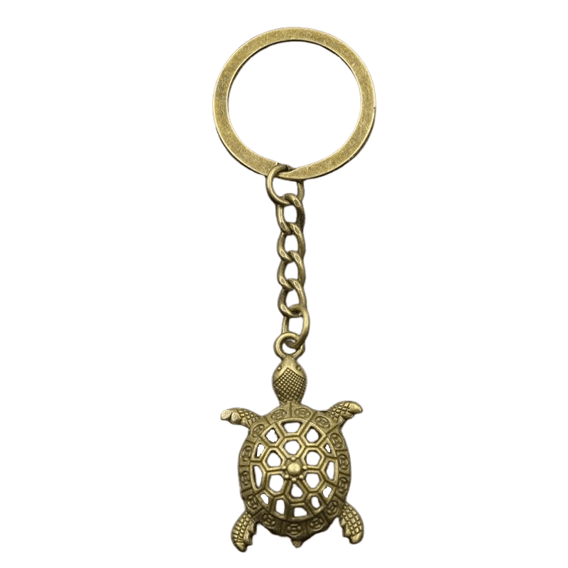 Porte-clé Tortue Échappée couleur Bronze