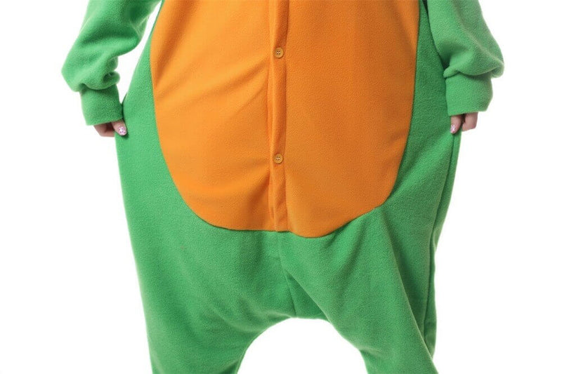 Pyjama Kigurumi Tortue modèle Carapace Douce visuel texture