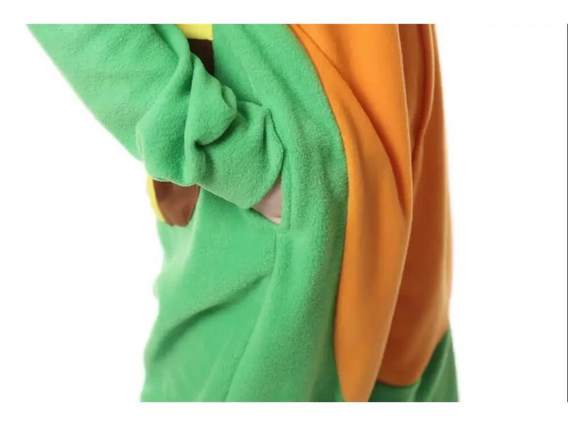 Pyjama Kigurumi Tortue modèle Carapace Douce visuel poche avant