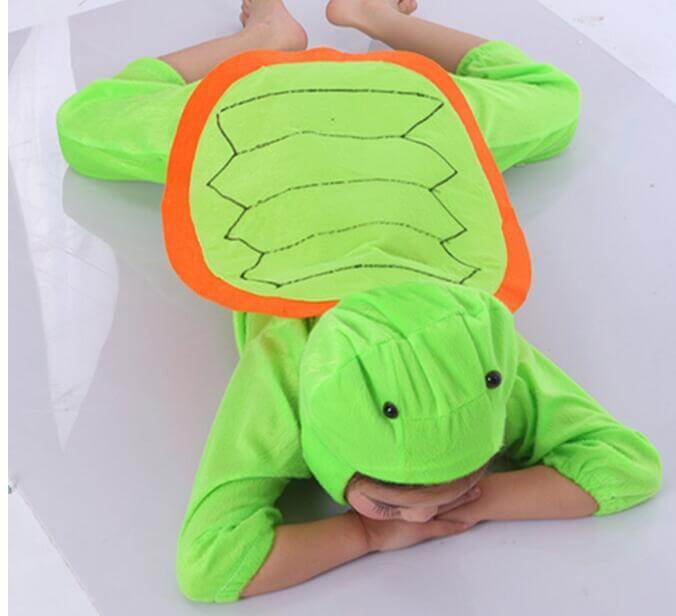 Costume Tortue pour enfant de dos
