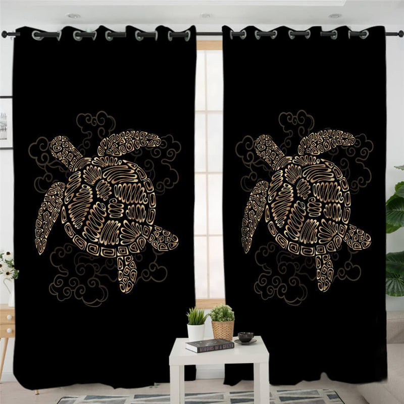 Draperie Tortue Maori
