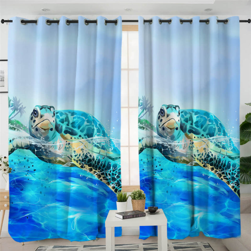 Draperie Tortue Paradis