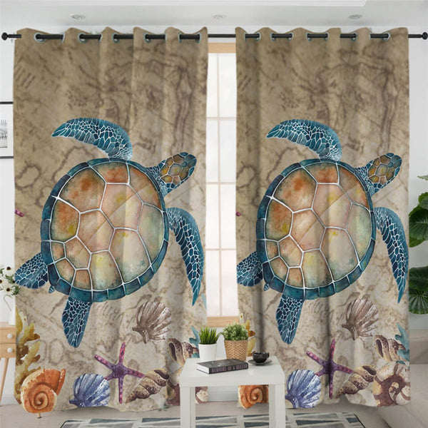 Draperie Tortue Sableux