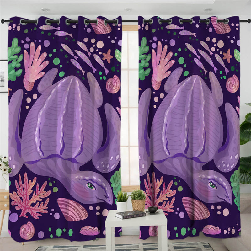 Draperie Tortue Violet