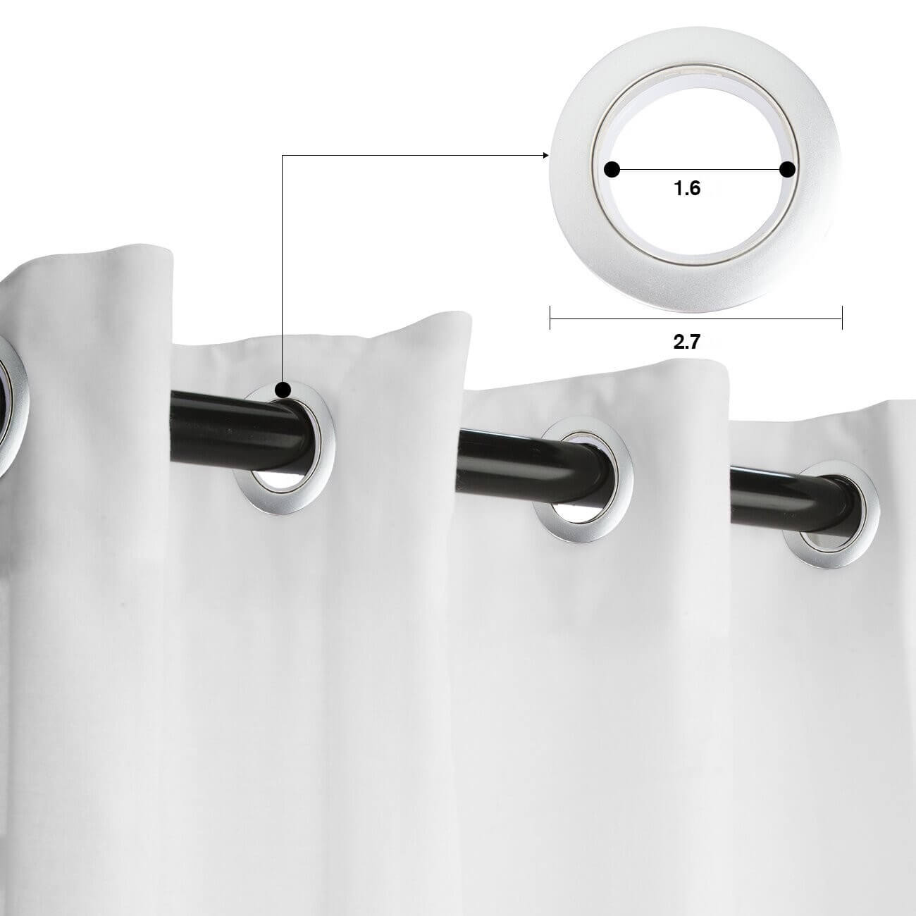 Oeillet Rideau Tortue Protection