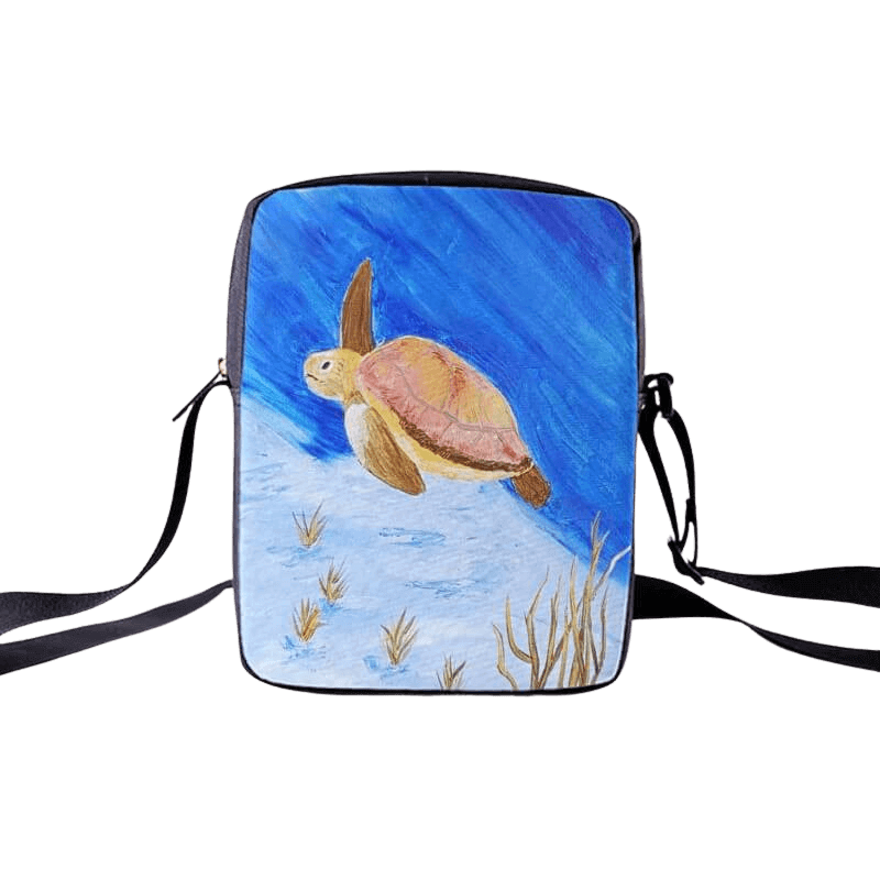 Sacoche Lanière Tortue Enfantin