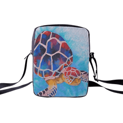 Sacoche Lanière Tortue Romantique