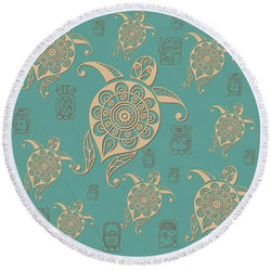 Serviette de Bain Tortue Ancien