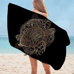 Serviette de Plage Tortue Association