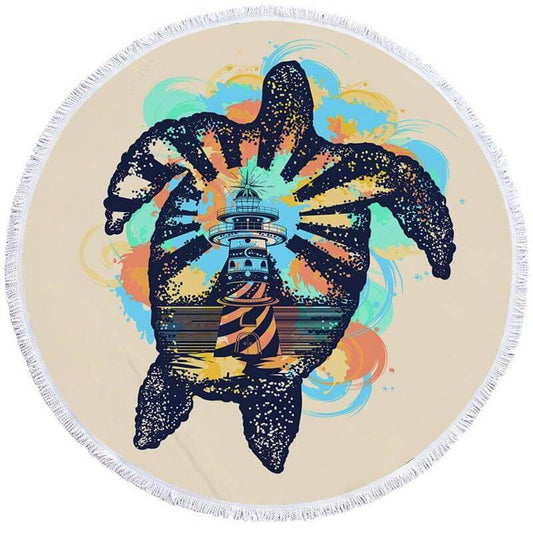 Serviette de Bain Tortue Protection