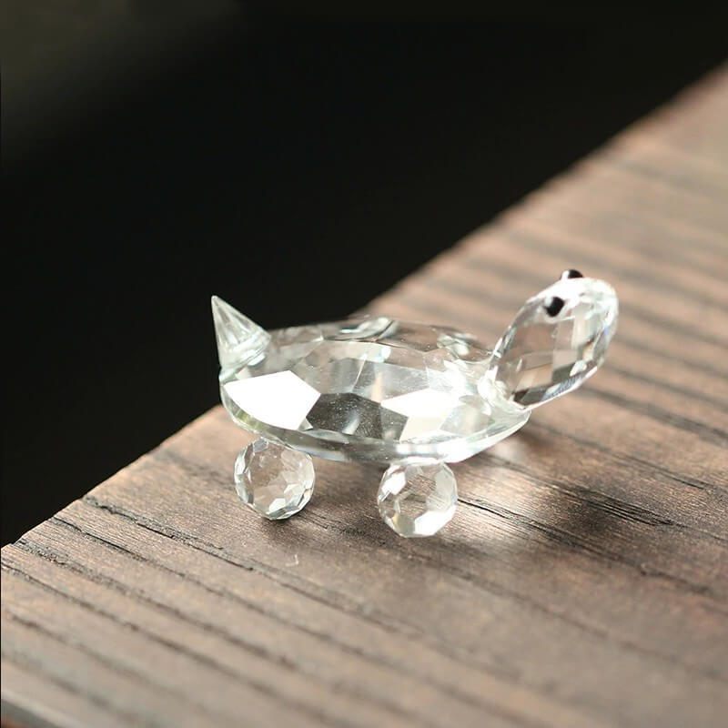 Statuette Tortue Cristal