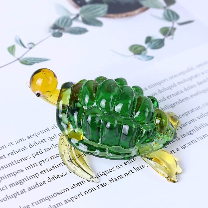 Statuette Tortue Naturel