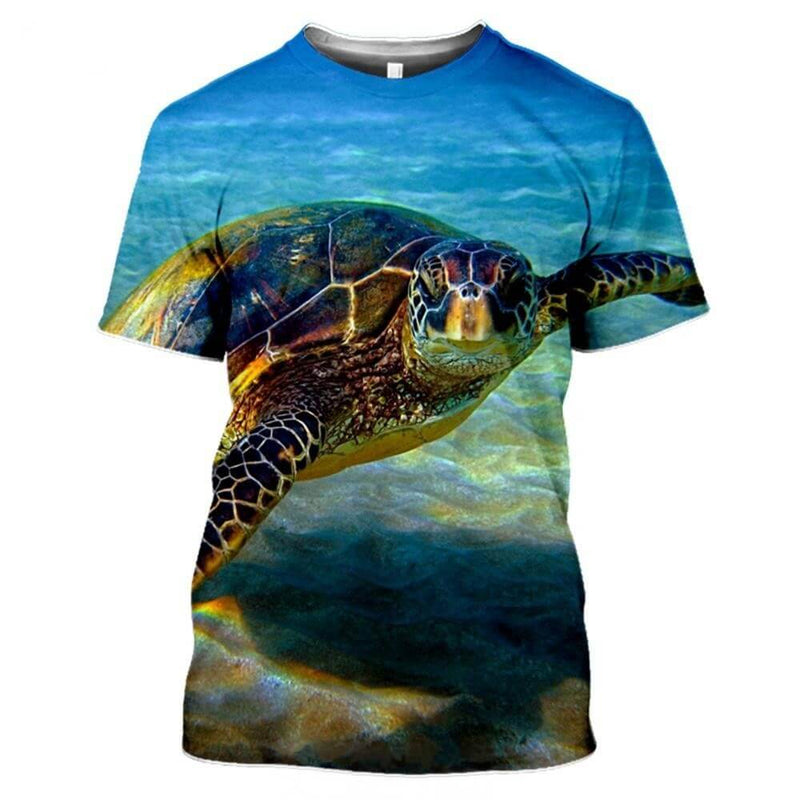 T Shirt Tortue modèle Pacifique