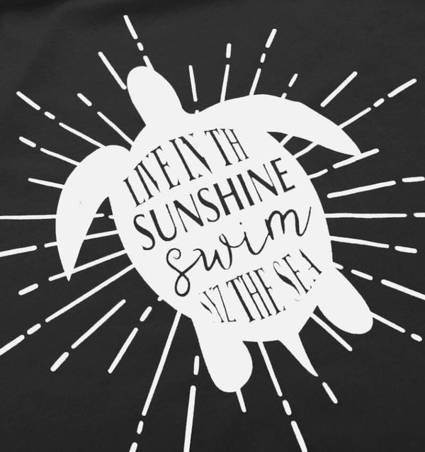 T Shirt Tortue modèle Sunshine logo 