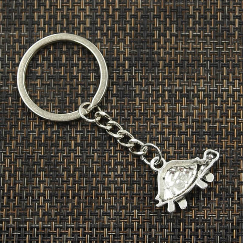 Trousseau de clé Tortue Façade