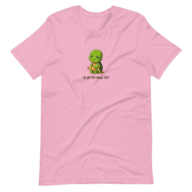 t shirt rose tortue ninja