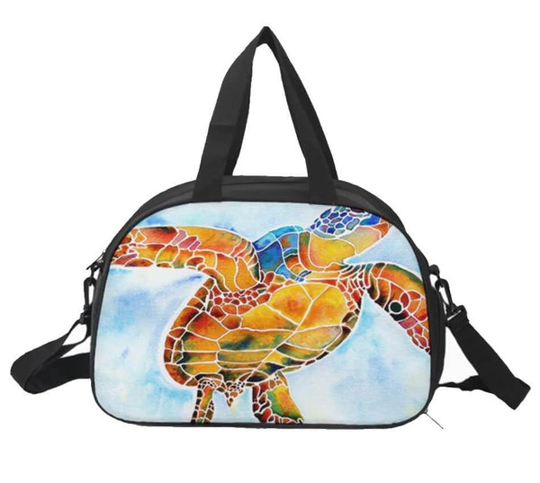 Sac Bandoulière Tortue Dessin