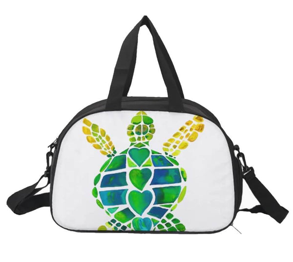 Sac de voyage tortue mosaique