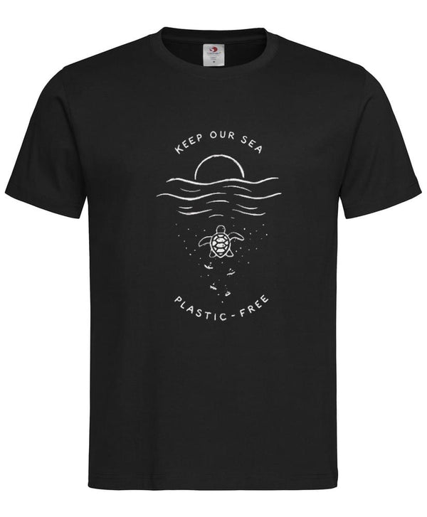 T Shirt Tortue modèle Association Noir